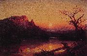 Sunset Eagle Cliff Jasper Francis Cropsey